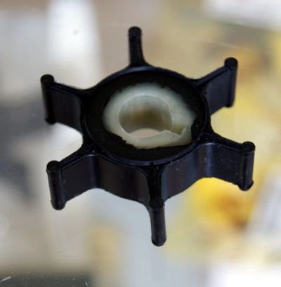 Лот: 21366174. Фото: 1. Крыльчатка охлаждения YAMAHA 646-44352-01-00... Запчасти для лодок, катеров, лодочных моторов