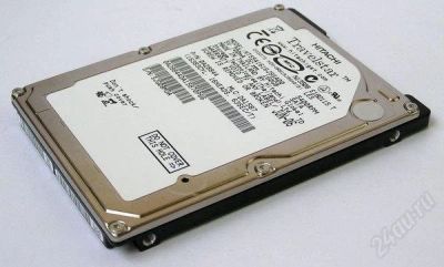 Лот: 928473. Фото: 1. HDD 2.5" HITACHI 80 gb!. Жёсткие диски (HDD)