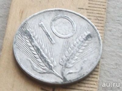 Лот: 13022511. Фото: 1. Монета 10 лир Италия 1952 плуг... Европа