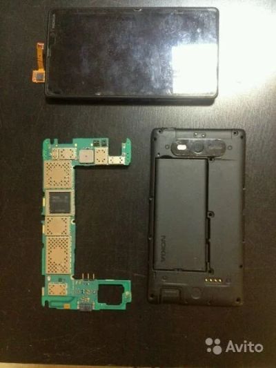 Лот: 8295869. Фото: 1. Nokia 820 на запчасти. Микросхемы и платы