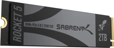 Лот: 22174952. Фото: 1. SSD диск Sabrent 2TB Rocket 5... Жёсткие диски (HDD)