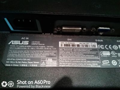 Лот: 16353221. Фото: 1. монитор asus vw192c с дефектом. ЖК-мониторы