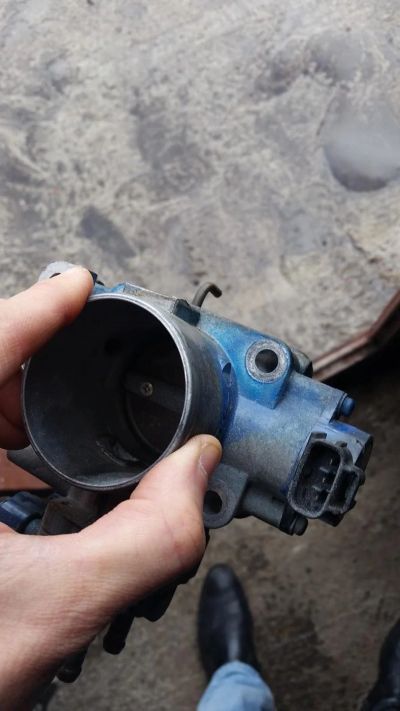 Лот: 7445005. Фото: 1. заслонка дроссельная Toyota 4A-FE... Двигатель и элементы двигателя