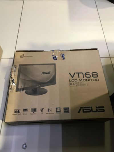 Лот: 13989646. Фото: 1. Монитор 15.6" Asus VT168N сенсорный... ЖК-мониторы
