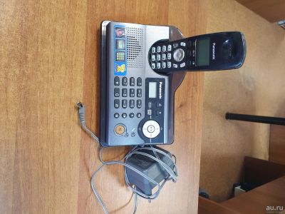 Лот: 17960148. Фото: 1. Телефон стационарный Panasonic. DECT и радиотелефоны