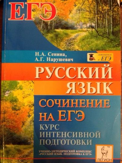 Лот: 4711051. Фото: 1. русский язык сочинение на ЕГЭ. Для школы