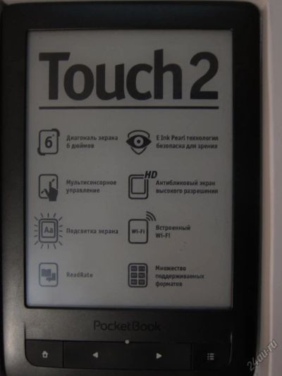 Лот: 5719623. Фото: 1. Электронная книга PocketBook Touch2... Электронные книги