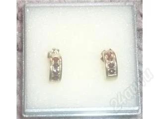 Лот: 54547. Фото: 1. Сережки симпатичные. Серьги, каффы