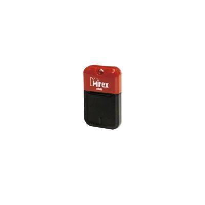 Лот: 7089607. Фото: 1. Фрешка 8Gb Mirex Arton Red USB2... USB-флеш карты