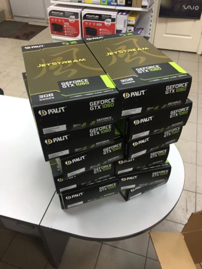 Лот: 10883335. Фото: 1. Видеокарта Palit GeForce GTX1060... Видеокарты