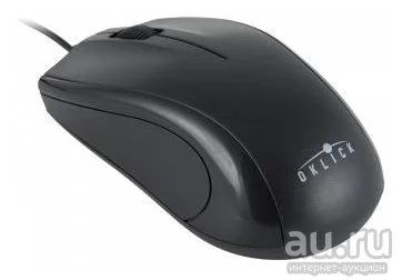 Лот: 13792177. Фото: 1. Мышь Oklick 185M 1000dpi Black... Клавиатуры и мыши
