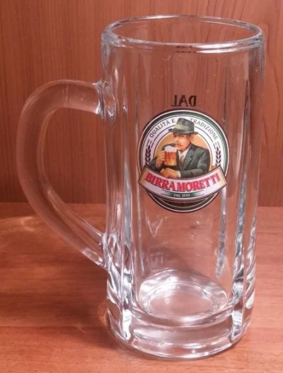 Лот: 7817730. Фото: 1. Кружка пивная "Birra Moretti... Кружки, стаканы, бокалы
