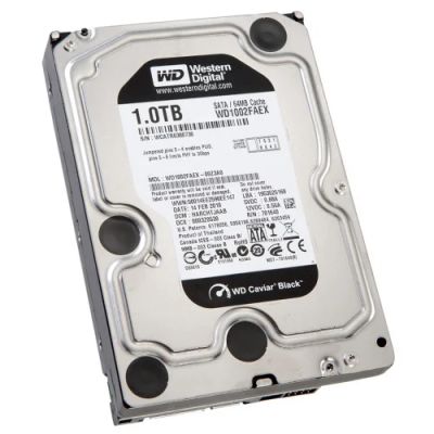 Лот: 5105979. Фото: 1. Жесткий диск Western Digital WD1002FAEX... Жёсткие диски (HDD)