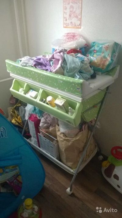 Лот: 9788443. Фото: 1. Пеленальный столик+ванночка Baby... Ванночки, сиденья, горшки