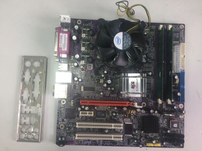 Лот: 12200792. Фото: 1. Материнская плата Elitegroup 945G-M3... Комплекты запчастей