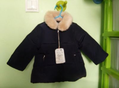 Лот: 7193590. Фото: 1. Zara зара новая куртка 9-12 мес. Верхняя одежда