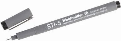 Лот: 12743646. Фото: 1. Фломастер STI Waterproof schwarz... Другое (электрооборудование)