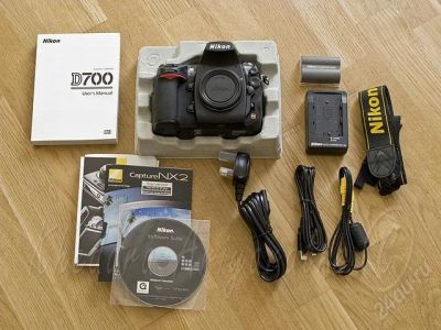 Лот: 1559944. Фото: 1. Nikon D700 DSLR камера Skype... Цифровые зеркальные