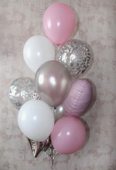 Лот: 10861762. Фото: 1. Гелиевые шары. Модный набор шаров... Воздушные шары