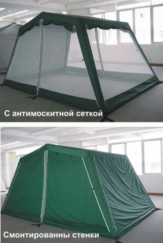 Лот: 4200709. Фото: 1. Четырехугольный шатер-тент пр-во... Палатки, тенты