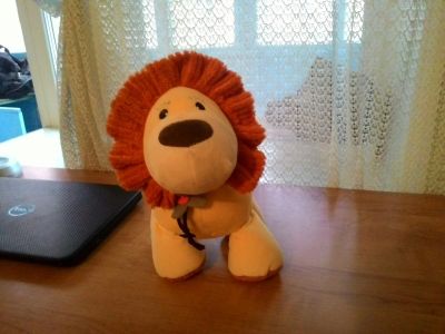 Лот: 5382441. Фото: 1. Игрушка лев. Мягкие