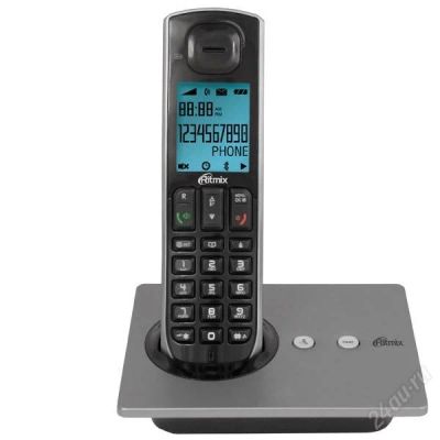 Лот: 2196100. Фото: 1. Телефон беспроводной RITMIX RT-200D. DECT и радиотелефоны
