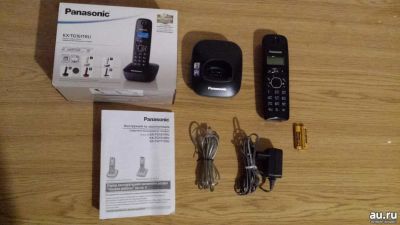 Лот: 8301511. Фото: 1. Стационарный беспроводной телефон... DECT и радиотелефоны