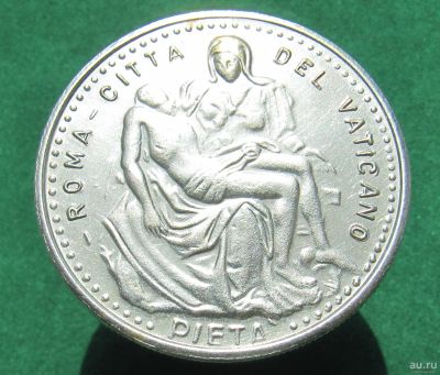 Лот: 13853842. Фото: 1. Монета-медаль. Ватикан. Оплакивание... Остальные страны
