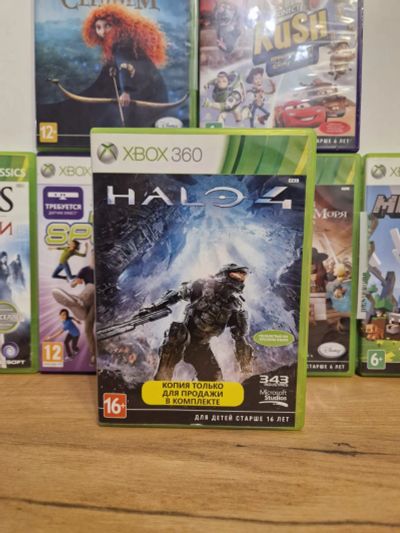 Лот: 25778887. Фото: 1. Игра Halo 4 (XBox 360, Русская... Игровые приставки, консоли