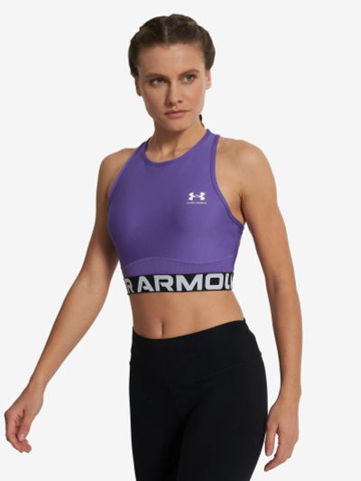 Лот: 25083511. Фото: 1. Майка женская Under Armour, Фиолетовый. Топы, майки