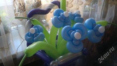 Лот: 2877362. Фото: 1. Композиция из воздушных шаров... Другое (ручная работа)