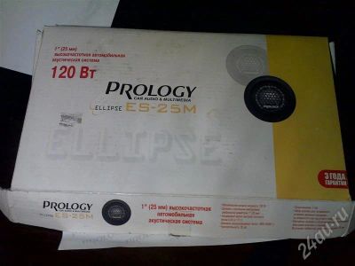 Лот: 340589. Фото: 1. Пищалки Prology ES-25M. Акустика автомобильная
