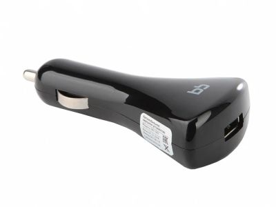 Лот: 9256908. Фото: 1. АЗУ 001-001 USB 1А, черный BB. Дата-кабели, переходники
