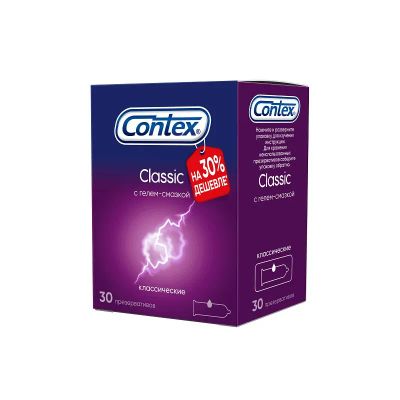 Лот: 25079072. Фото: 1. Contex Classic Презервативы классические... Лекарства