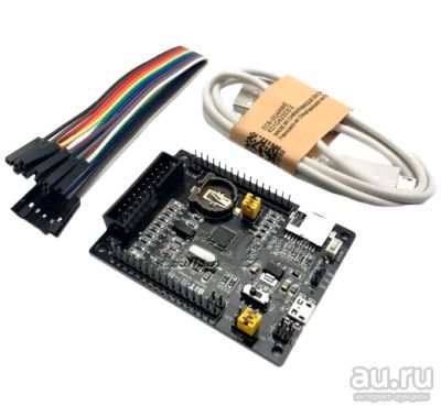 Лот: 17510408. Фото: 1. Плата разработчика на STM32F103C8T6... Микроконтроллеры