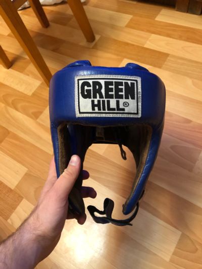 Лот: 14806174. Фото: 1. Боксёрский шлем Green Hill. Защита тела