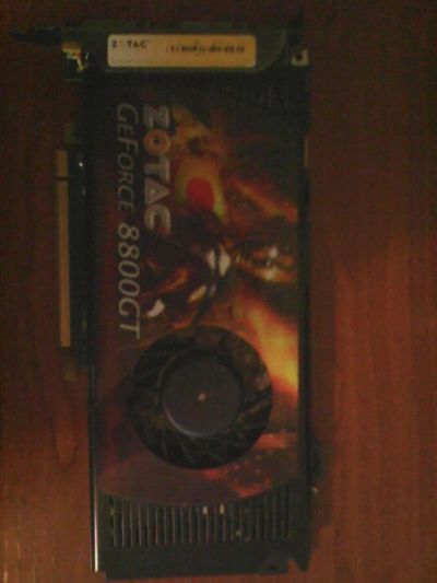 Лот: 3261665. Фото: 1. Продам неисправную ZOTAC GeForce... Видеокарты
