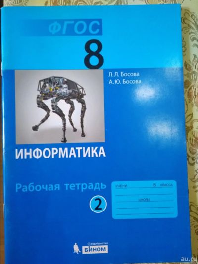 Лот: 14537560. Фото: 1. Рабочие тетради по информатике... Для школы