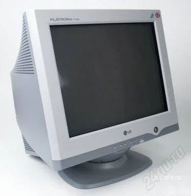 Лот: 2053391. Фото: 1. монитор lg flatron t 710 bh. ЭЛТ-мониторы