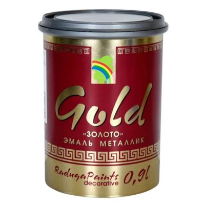 Лот: 19508090. Фото: 1. GOLD Эмаль декоративная металлик... Краски, лаки, растворитель