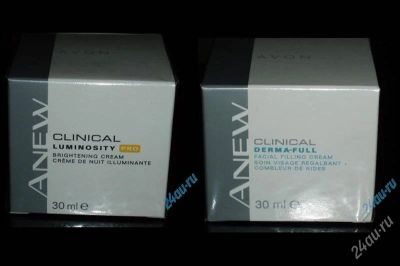 Лот: 764386. Фото: 1. 2 элитных крема avon- с чистейшей... Уход за лицом 