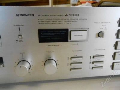 Лот: 2276491. Фото: 1. PIONEER A-120D. Усилители, эквалайзеры