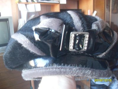 Лот: 8830791. Фото: 1. шапочка (зима, обхват 56-57) повторно... Головные уборы