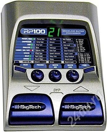 Лот: 510172. Фото: 1. Процессор Digitech RP 100. Гитарные эффекты и комбоусилители