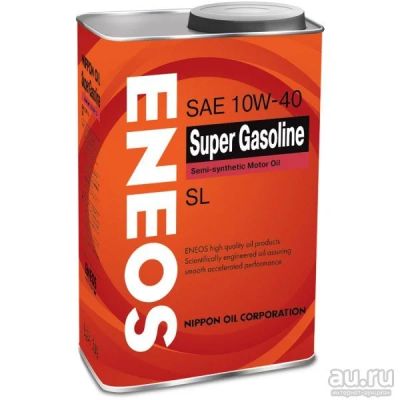 Лот: 8632257. Фото: 1. Eneos Super Gasoline SL, 10W-40... Масла, жидкости