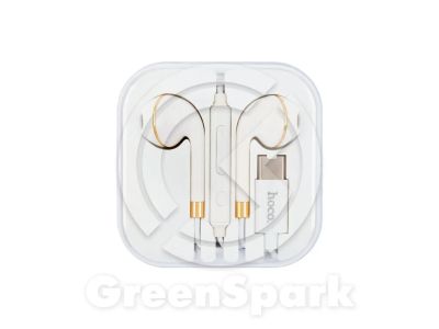 Лот: 13959971. Фото: 1. Гарнитура HOCO L8 Type-C Earphones... Красноярск