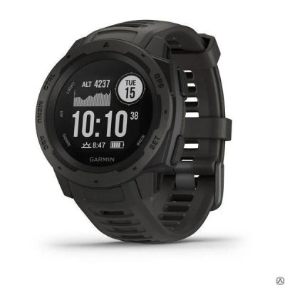 Лот: 15892930. Фото: 1. Умные часы Garmin Instinct Graphite. Смарт-часы, фитнес-браслеты, аксессуары