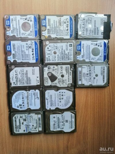 Лот: 13645119. Фото: 1. Неисправные жёсткие диски для... Жёсткие диски (HDD)