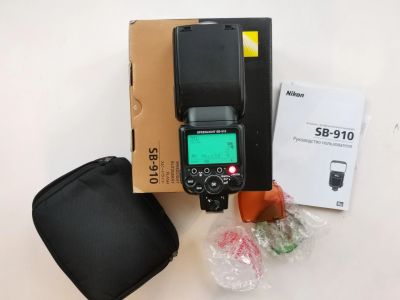 Лот: 18336075. Фото: 1. Вспышка Nikon speedlight sb-910. Вспышки, осветители, рассеиватели