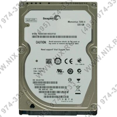 Лот: 15252034. Фото: 1. Жесткий диск Seagate ST9320423AS... Жёсткие диски (HDD)